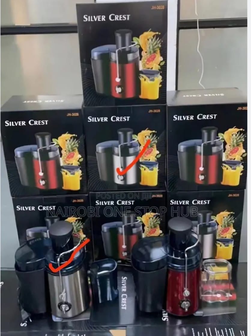 silver crest crest Juice extractor Machine, 800W Centrifugal Juicer Extractor with Wide Mouth Feed Chute for Fruit Vegetable,Easy to Clean,Stainless Steel, BPA-free