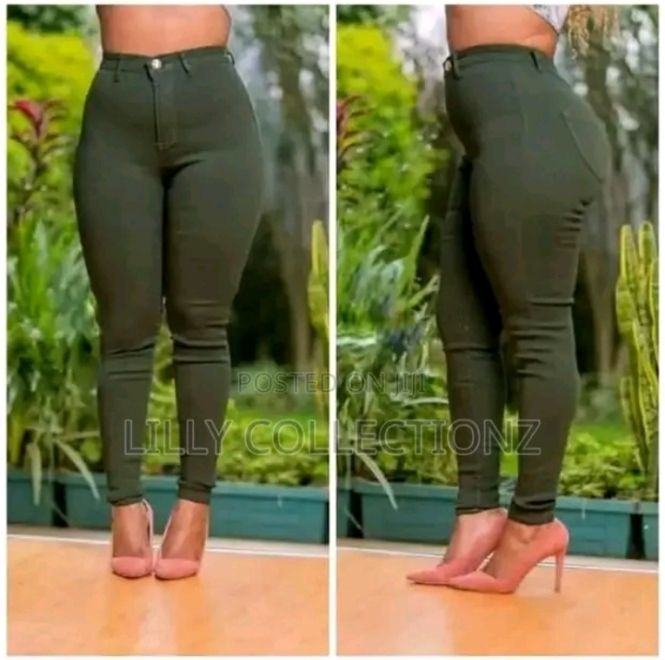 Fashion Body Shaper Jeans For Ladies Our pieces are crafted with high quality fabric to ensure that you are comfortable all day long. This Trouser is made from top  It is Stretchy and elastic