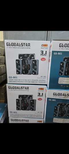 Globalstar GS-801 3.1 Subwoofer Bluetooth Speaker System, 12V  audio delivers the wide range of options in home theatre entertainment systems. Our systems feature a seamless design with powerful full-