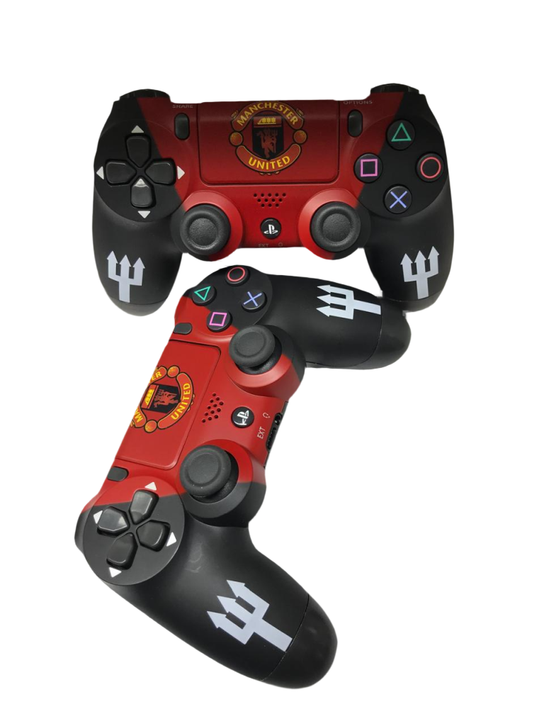 Playstation Sony Ps4 Pad Controller Combat red,God of war theme, GTA Theme, Joker theme ,Spider man themed,Combat Green,Red Redemption,Manchester Themed,Liverpool Themed