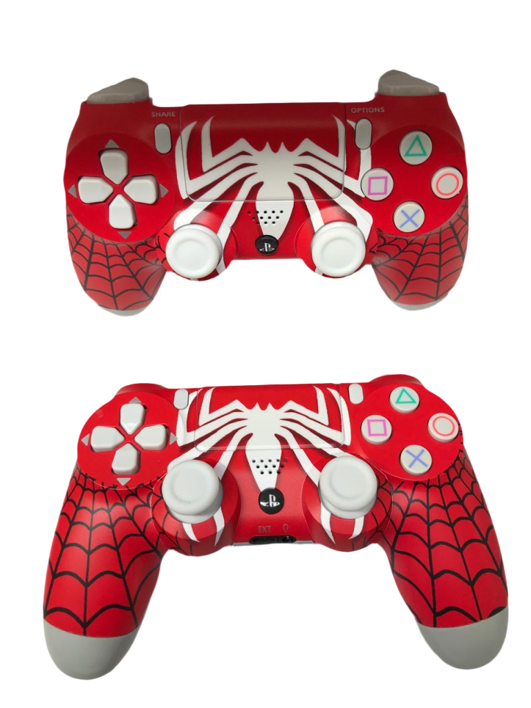 Playstation Sony Ps4 Pad Controller Combat red,God of war theme, GTA Theme, Joker theme ,Spider man themed,Combat Green,Red Redemption,Manchester Themed,Liverpool Themed