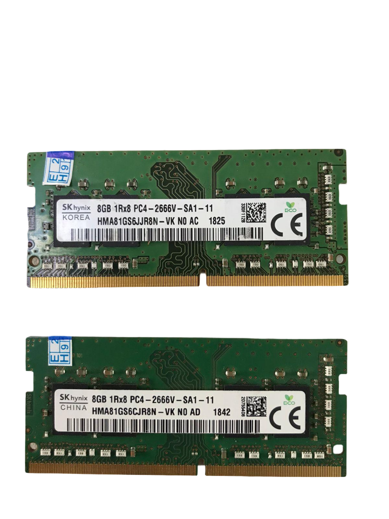 8GB PC4-2666V RAM
PC4-2400T