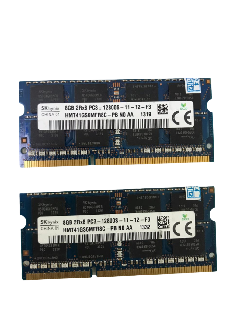 LAPTOP RAM 8GB PC3-12800S -
DDR3L