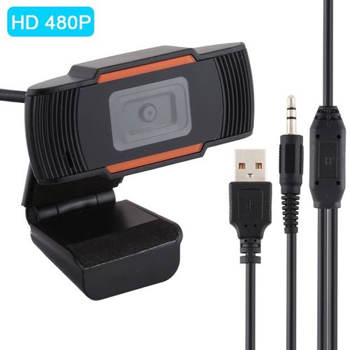 Webcam HD 480P For Skype For Android TV Rotatable Computer Camera USB Web Cam