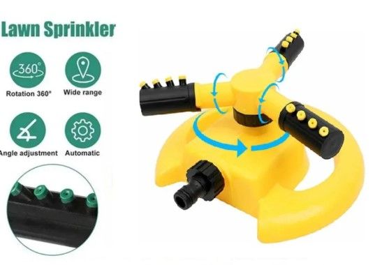 Automatic Rotating Garden Water Sprinklers System