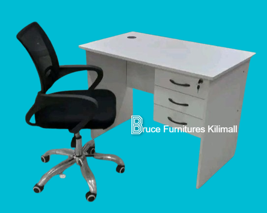 Modern Office Desk &  Chair – 1m Ergonomic & Stylish