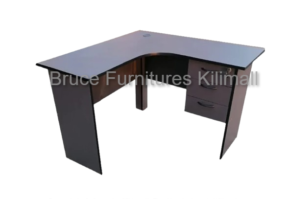 4FT Square L Shaped Office And Study Desks - Grey Gray