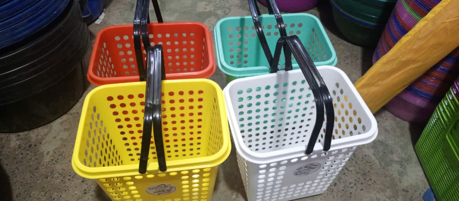 Multipurpose Plastic Shopping Basket