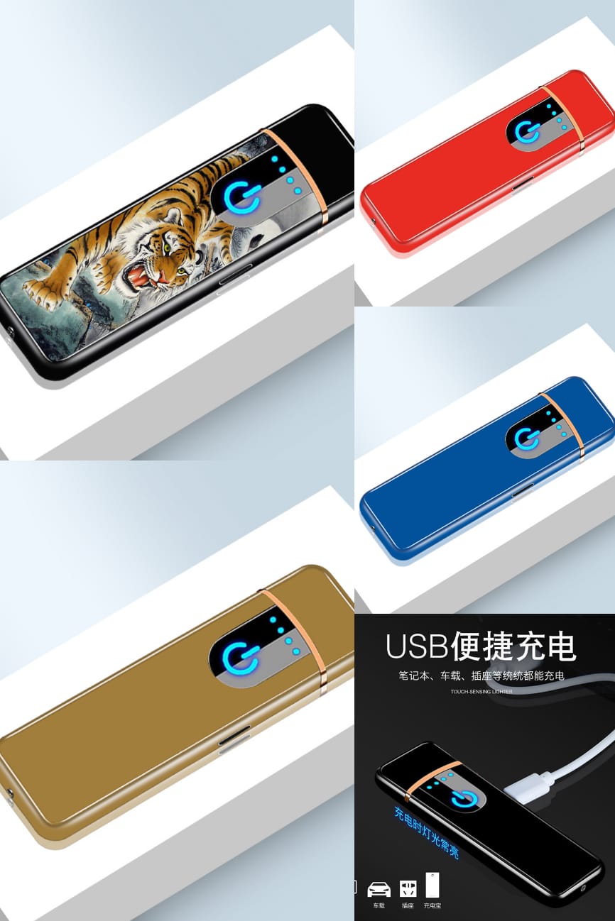 USB rechargeable cigarette lighter RECHARGEABLE ANYWHERE: Larger battery capacity, to meet your daily needs, USB portable fast charge notebook, car, charging treasure, etc.
LIGHT AND ROUND, COMFORTABL