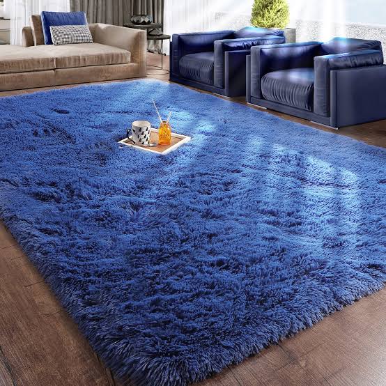 Carpets  This woolen shag rug in cotton material and a thick surface is the ideal carpet for your home that will give you value for your money. It is very soft for a warm and cozy living space and eas