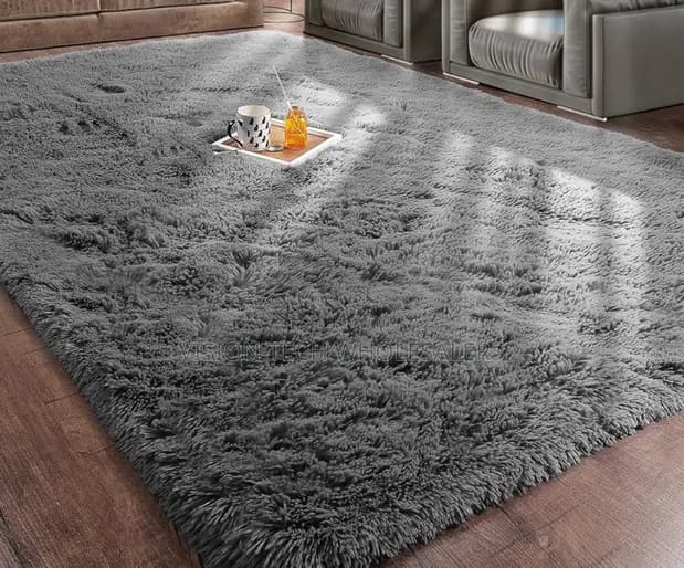 Carpets  This woolen shag rug in cotton material and a thick surface is the ideal carpet for your home that will give you value for your money. It is very soft for a warm and cozy living space and eas