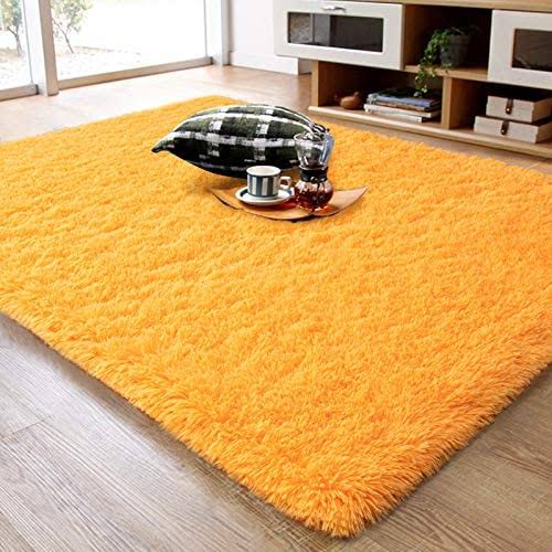 Carpets  This woolen shag rug in cotton material and a thick surface is the ideal carpet for your home that will give you value for your money. It is very soft for a warm and cozy living space and eas