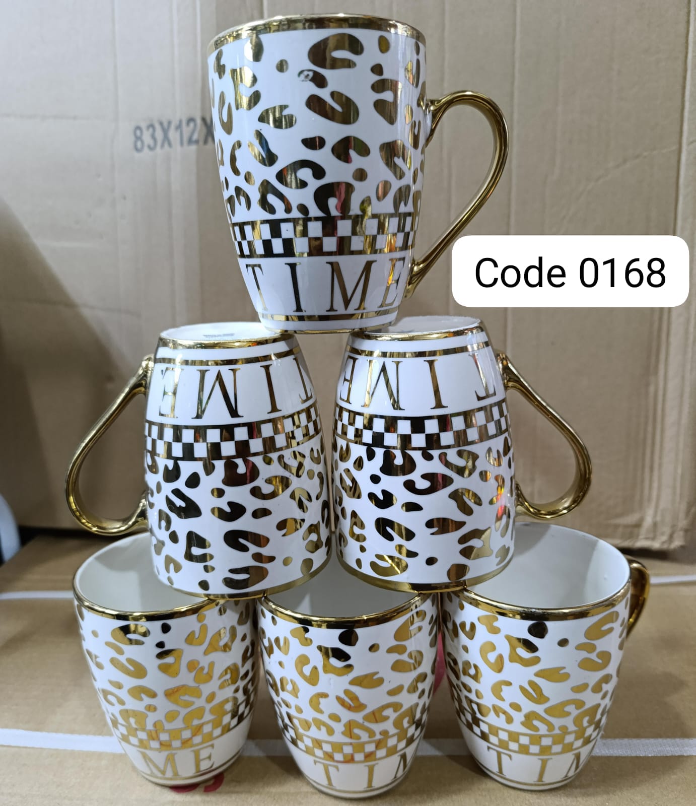Set of 6 Golden Cups Marble Ceramic Coffee Cup The delicate ceramic texture is polished and smooth, and it is comfortable to the touch and does not hurt your mouth.
Smooth surface, easy to clean, clea