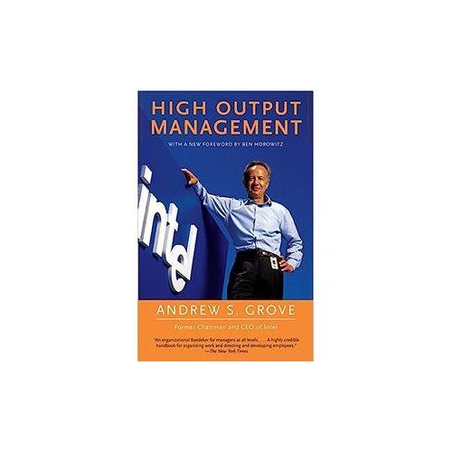 Books High Output Management by Andrews s. grove