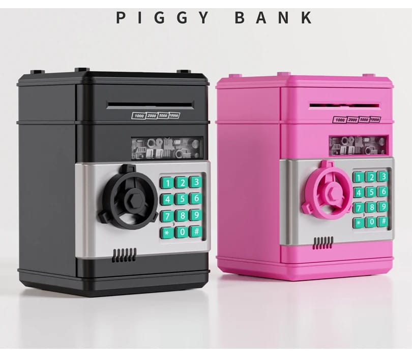 SAVE BIG🪄SAVE SMARTER🪄Automatic electronic home bank ♦️ Cash Coins Saving Box ATM Password Money Boxes ♦️ Deposit Electronic Piggy Bank ♦️ Electronic Password Money Box Code Key Lock Piggy Bank