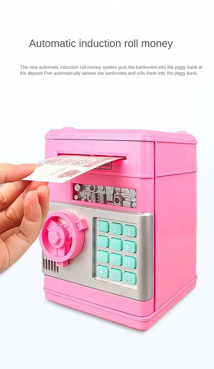 SAVE BIG🪄SAVE SMARTER🪄Automatic electronic home bank ♦️ Cash Coins Saving Box ATM Password Money Boxes ♦️ Deposit Electronic Piggy Bank ♦️ Electronic Password Money Box Code Key Lock Piggy Bank