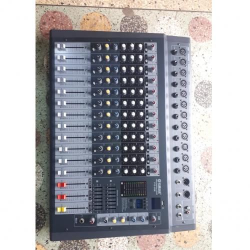 Yamaha Professional Bluetooth Powered Mixer 12 Channel Black
