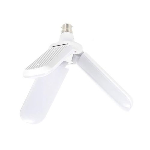 Foldable Fan Bulb LED Light Bulb Warm White 40W Bright