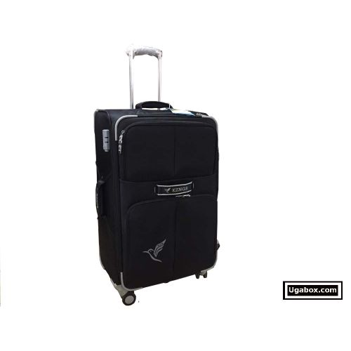 Kzngs Black Elegant Travelling Suitcase