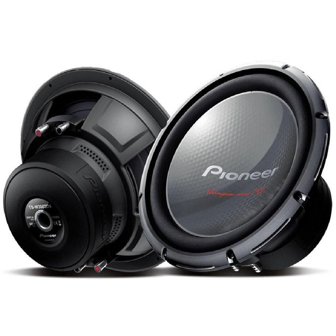 Pioneer 12 INCH POWERFUL PIONEER TS-W3003D4 2000 WATTS DOUBLE COIL BASS SUBWOOFER