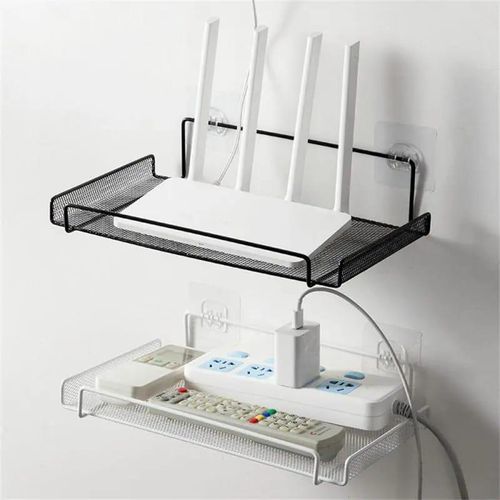 WiFi Router Shelf Wall Mount Shelf WiFi Router Storage Holder For TV Box Set Top Box TV Accessories