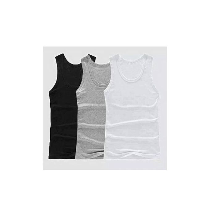 Fashion 3 Pack Cotton Men Vest