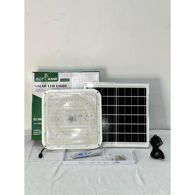 800Watts Solar Lights Indoor Outdoor Ceiling Light with Remote, Dusk to Dawn Sensor/Timer/3 Color