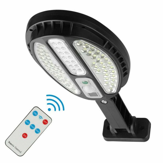 Solar Light Solar LED Street Light Motion Sensor Remote Control Wall Outdoor Lamp Waterproof