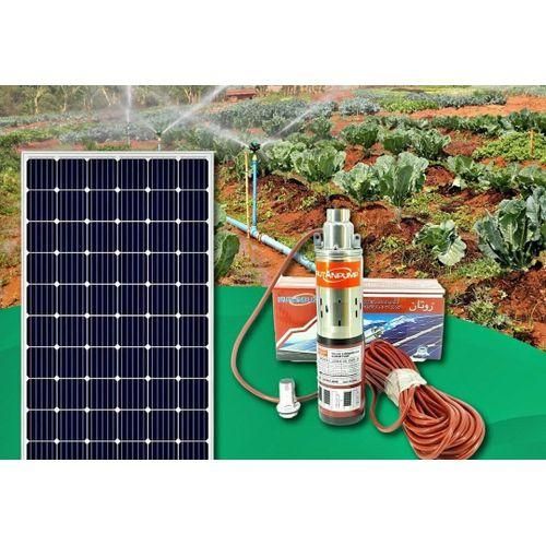 Solarmax 24V/50M Lift Submersible Solar Water Pump With 250w/24v Panel + 50m Pump + Floating Switch