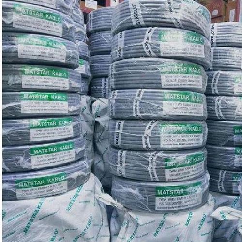 Heavy Duty 1.5mm Twin Cable + Earth Flat Power Electrical Cable Wire