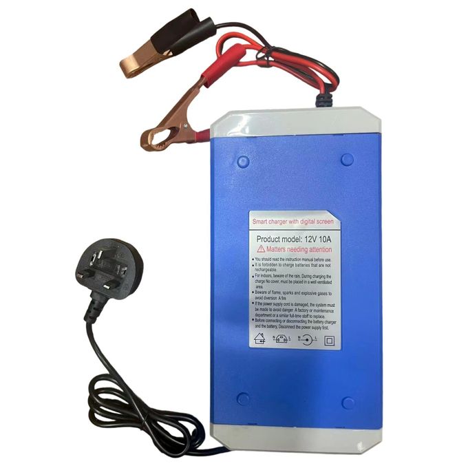 12V/24V 10A battery charger