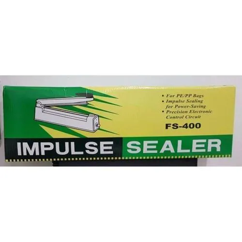 Impulse Heat Sealer Plastic Bag Film Sealing Machine 400mm