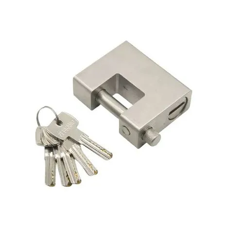 Amoured Rectangular 5 Keys Padlock