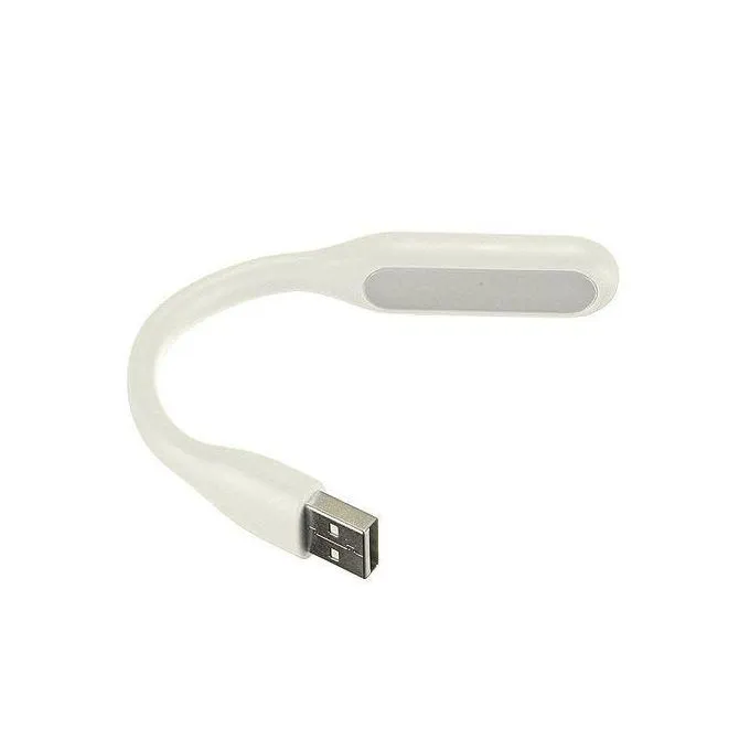 Flexible Portable Super Bright Keyboard USB LED Lamp For Laptop, Notebook & Desktop Computers Reading - 6 LED Red