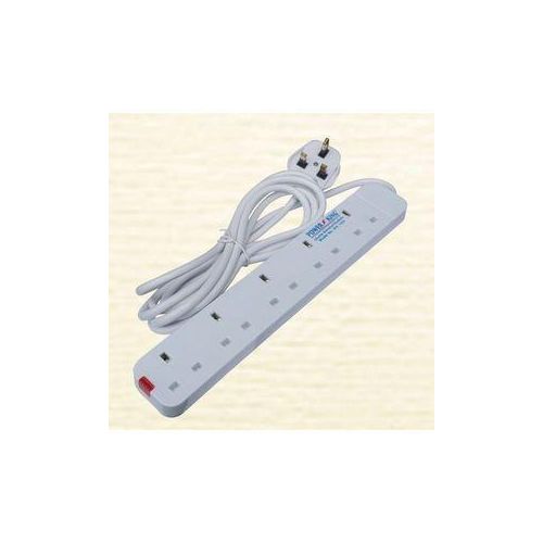 Power King PowerKing 5 Way Extension Cable,13A,3m Long Cable -Recommended