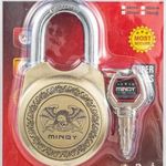 Mindy Lock With Keys Indoor And Outdoor Zinc Alloy Big Padlock