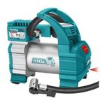 TOTAL Heavy duty 12V Tire Inflator Portable Air Compressor Pump 140PSI,3M Extension Hose, Car,SUV,Motorcycle,Bicycle