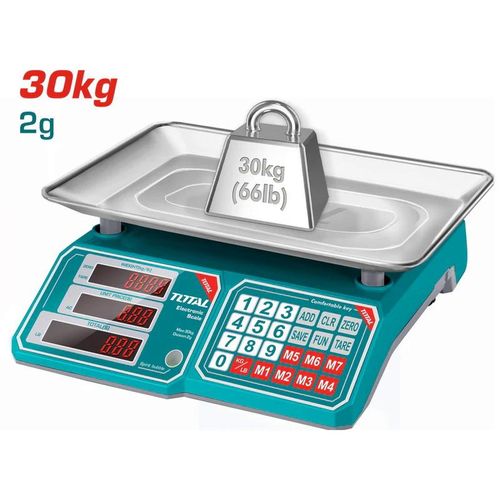 TOTAL TESA3301 Electronic Scale Max. Weight:30kg