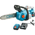 TOTAL INDUSTRIAL TGSLI201286 CORDLESS LITHIUM ION CHAINSAW 20V