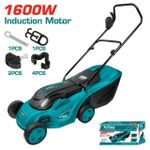 TOTAL Electric lawn mower 1600W