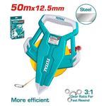 TOTAL Steel measuring tape 50mx12.5mm