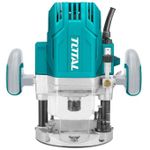 TOTAL Electric Wood Router Plunge Machine 1200waats plus free Multifunctional 12 pieces Router bits for Professional Wood working and DIY