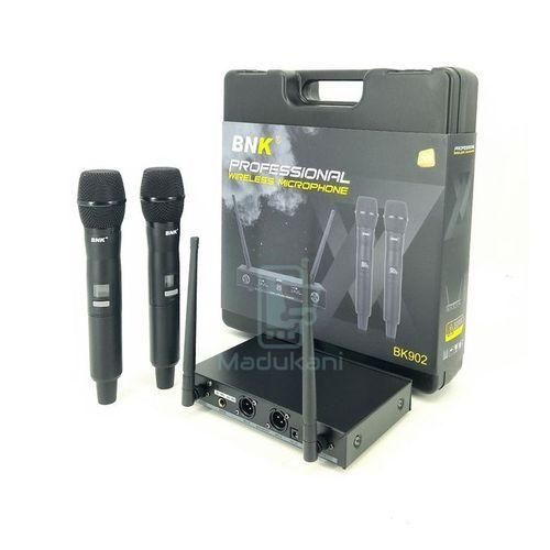 Bnk Bnk, Microphones Systems-BK-802 Dual Channel VHF Wireless Microphone Set