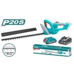 TOTAL Heavy Duty Cordless Lithium-ion hedge trimmer with Accesories