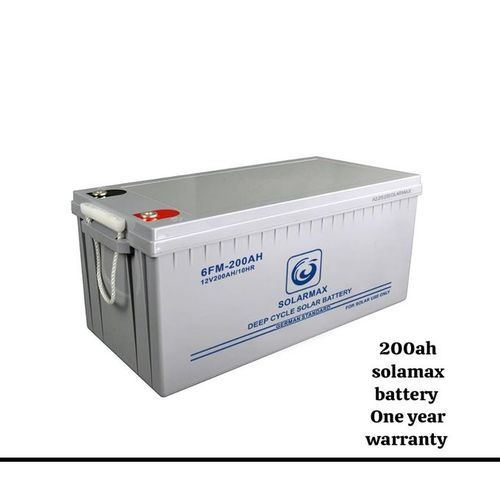 Best price for Solarmax 200AH SOLAR BATTERY Size-50x30x30 cm 1001304302