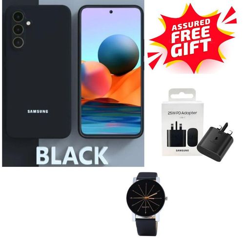Samsung A15 ORIGINAL NON FADING SILICON COVER//FREE GIFTS