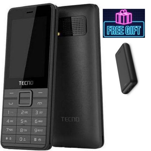 Tecno T402( Triple SIM Cards),1.77" Display,FM Radio //GIFT