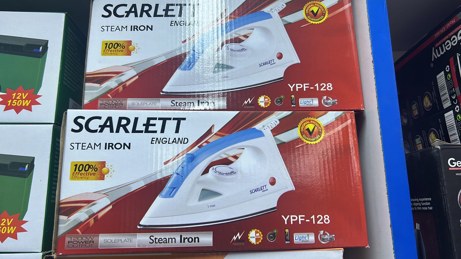 Scarlett 1200W Electric Steam Iron Box