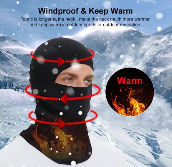 Balaclava Face Mask of Men - Ski Mask, Breathable Elastic Fit & Perfect for Outdoor Activities!