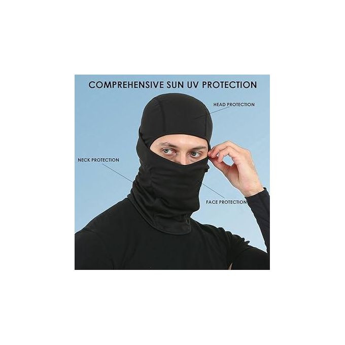 Ski Mask for Men 2 Pack Balaclava Face Mask Women Summer Shiesty Masks Motorcycle Helmet Full Head Cover Sun UV Protection